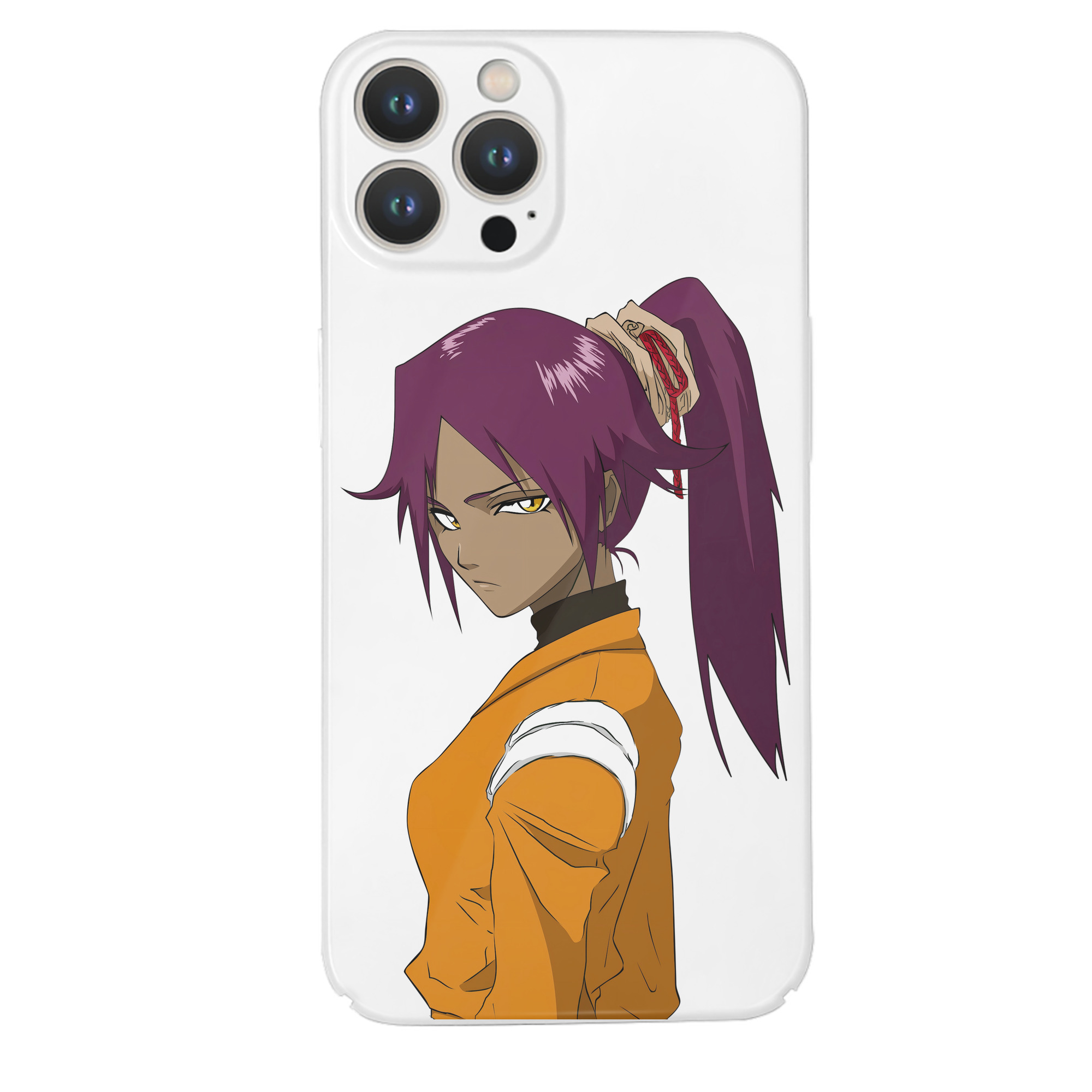 （画像用） ブリーチ 四楓院 夜一（しほういん よるいち） BLEACH Shihouin Yoruichi 【iPhone 14シリーズ対応】ハードケース
